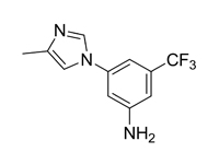 3-(4-甲基-1H-咪唑-1-基)-5-(三氟甲基)苯胺，98%（HPLC)